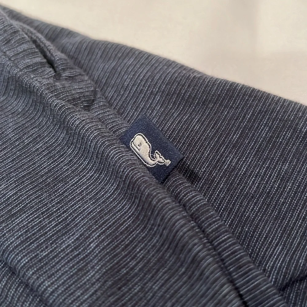 Vineyard Vines Edgartown Polo - Navy with Pinkish Red Stripes - Picture 5 of 5